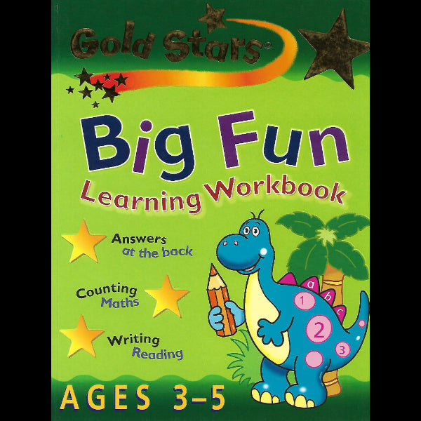 Big fun learning workbook ages 3 5