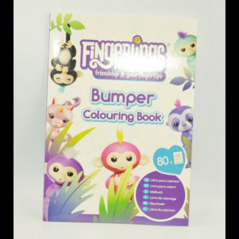 Fingerlings friendship @ your fingertips bumper colouring book
