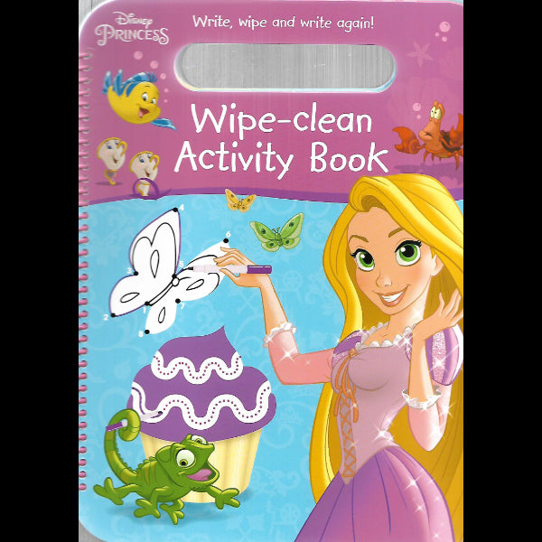 Disney princess wipe clean activity book