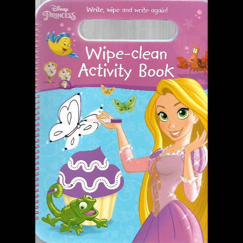 Disney princess wipe clean activity book
