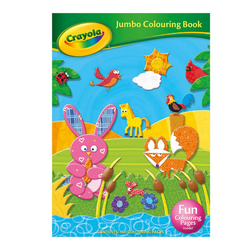 Crayola jumbo colouring book