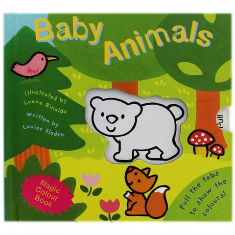 Magic colour book baby animals