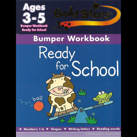Golden stars bumper work book ages 3 5