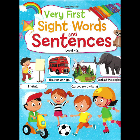Very first sight words and sentences level 2