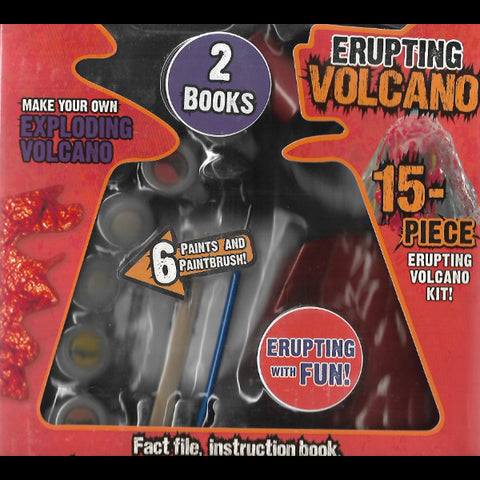 Erupting volcano 15 piece erupting kit