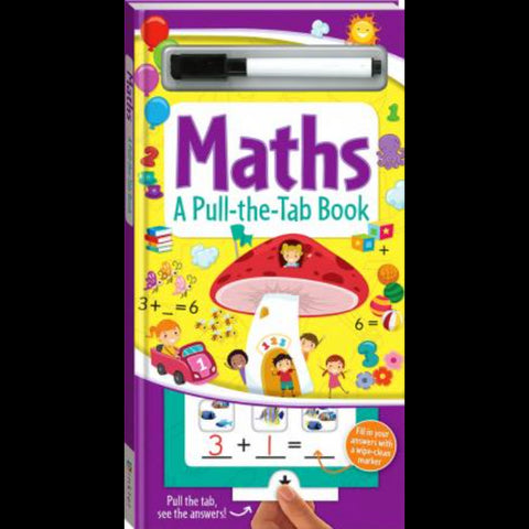 Math a pull the tab book